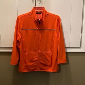 Be inspired bright orange 🍊 jacket. Size L